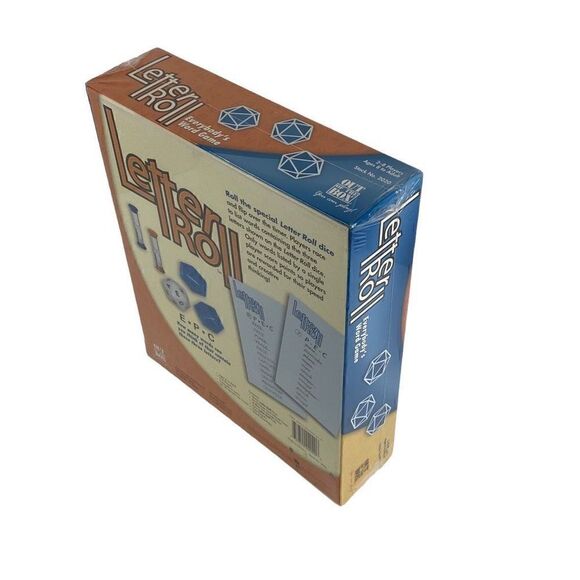 NEW Game “Letter Roll” Letter Dice Timer Spelling Spell Words SEALED 2006-2007 - Picture 3 of 4